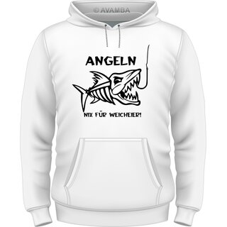 Angeln nix für Weicheier T-Shirt/Kapuzenpullover (Hoodie)