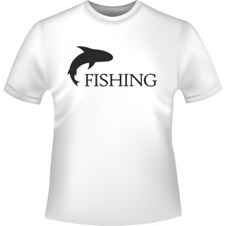 Fishing (springender Fisch) T-Shirt/Kapuzenpullover (Hoodie)