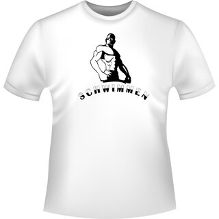 Schwimmer T-Shirt/Kapuzenpullover (Hoodie)