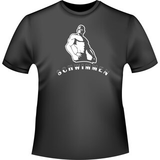Schwimmer T-Shirt/Kapuzenpullover (Hoodie)
