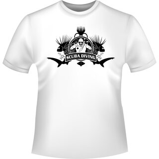 Scubadiving Logo Taucher T-Shirt/Kapuzenpullover (Hoodie)