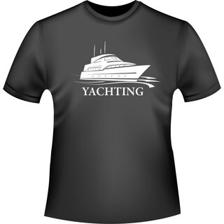 Yachting Motorjacht T-Shirt/Kapuzenpullover (Hoodie)