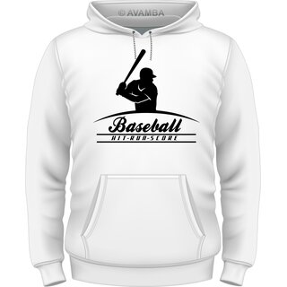 Baseball Hit - Run - Score T-Shirt/Kapuzenpullover (Hoodie)