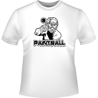 Paintball No3 T-Shirt/Kapuzenpullover (Hoodie)