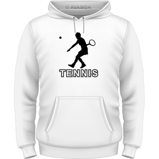 Tennisgirl T-Shirt/Kapuzenpullover (Hoodie)