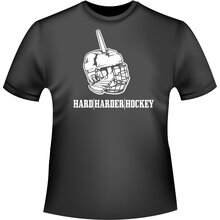 Eishockey Hard | Harder | Hockey T-Shirt/Kapuzenpullover...