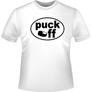 Eishockey Puck off T-Shirt/Kapuzenpullover (Hoodie)