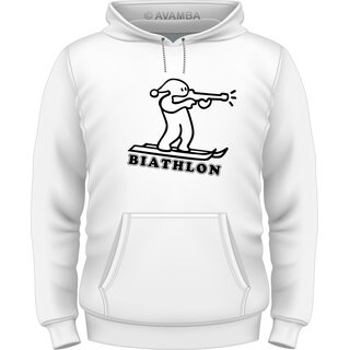 Biathlon Zipfelmann T-Shirt/Kapuzenpullover (Hoodie)
