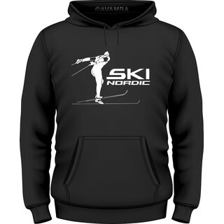 Ski Nordic T-Shirt/Kapuzenpullover (Hoodie)