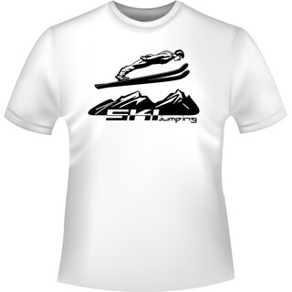Skispringen T-Shirt/Kapuzenpullover (Hoodie)