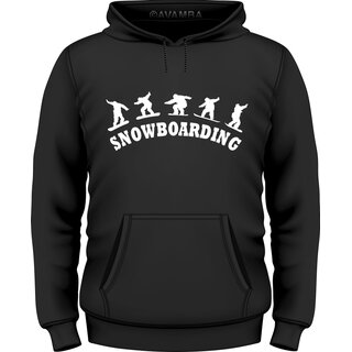 Snowboard Roundcourse T-Shirt/Kapuzenpullover (Hoodie)