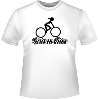 Fahrrad Girls on bike T-Shirt/Kapuzenpullover (Hoodie)