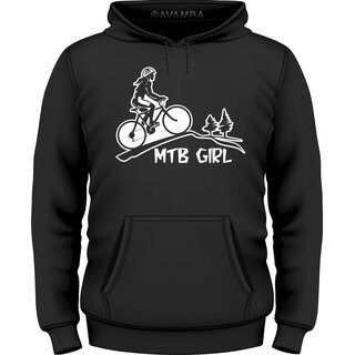 Mountainbike MTB Girl T-Shirt/Kapuzenpullover (Hoodie)