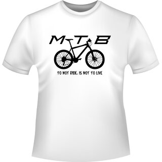 Mountainbike To not ride T-Shirt/Kapuzenpullover (Hoodie)