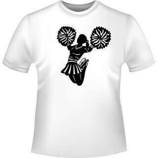 Cheerleading Pom Pom T-Shirt/Kapuzenpullover (Hoodie)