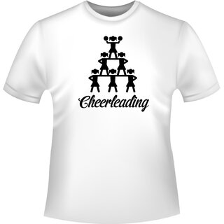 Cheerleading Pyramide  T-Shirt/Kapuzenpullover (Hoodie)