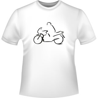 Motorrad Enduro ArtStyle No.2 T-Shirt/Kapuzenpullover (Hoodie)