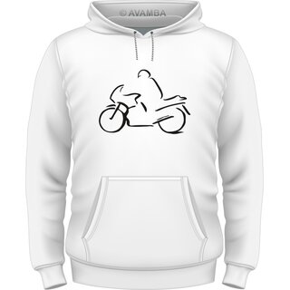 Motorrad Enduro ArtStyle No.2 T-Shirt/Kapuzenpullover (Hoodie)