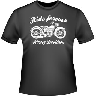 Harley Ride forever T-Shirt/Kapuzenpullover (Hoodie)