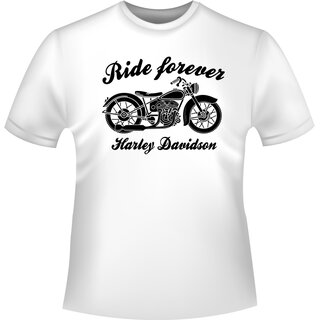 Harley Ride forever T-Shirt/Kapuzenpullover (Hoodie)