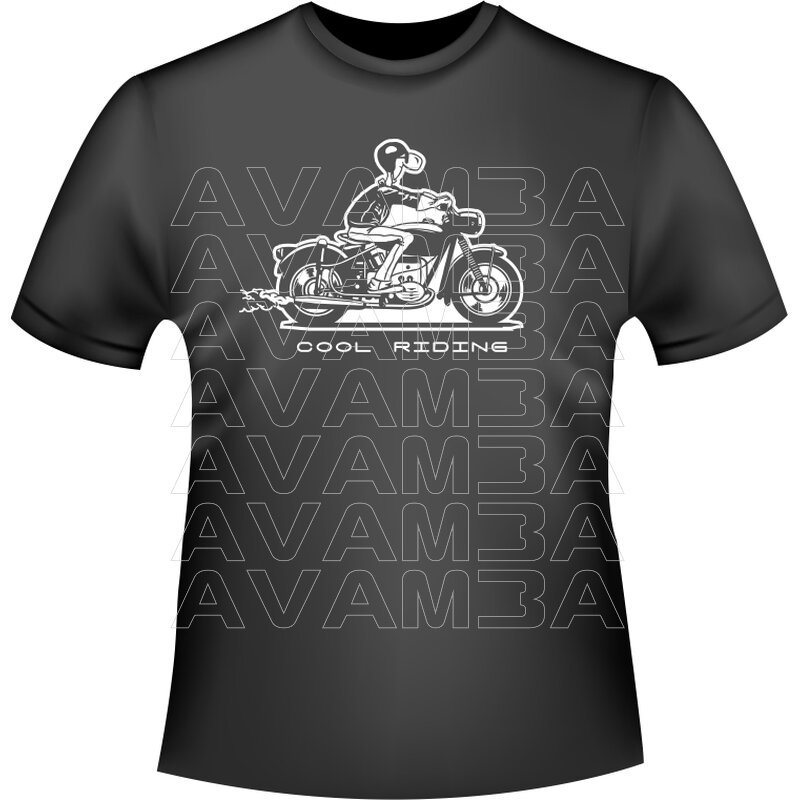 Motorrad Cool Riding T-Shirt/Hoodie.+TOP+ - AVAMBA SHOP - die schönst