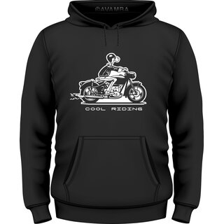 Motorrad Cool Riding T-Shirt/Kapuzenpullover (Hoodie)