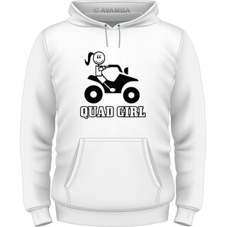 Quad Girl T-Shirt/Kapuzenpullover (Hoodie)