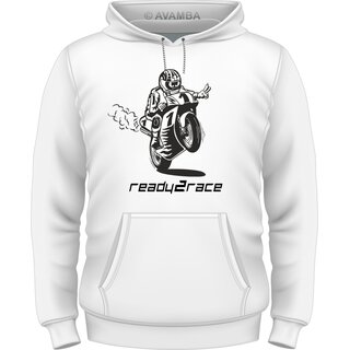Motorrad Ready to race T-Shirt/Kapuzenpullover (Hoodie)
