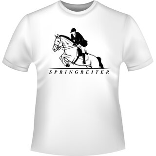Springreiter T-Shirt/Kapuzenpullover (Hoodie)