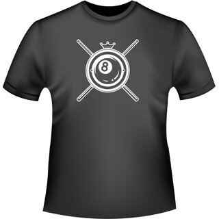 Billard No.4 T-Shirt/Kapuzenpullover (Hoodie)