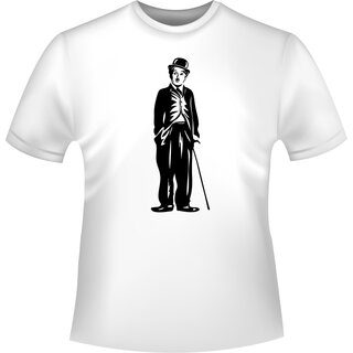 Charlie Chaplin (Version2) T-Shirt/Kapuzenpullover (Hoodie)