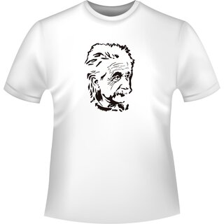 Albert Einstein (V1) T-Shirt/Kapuzenpullover (Hoodie)