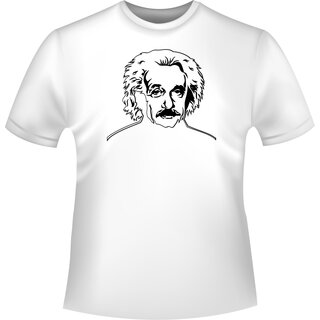 Albert Einstein (V2) T-Shirt/Kapuzenpullover (Hoodie)