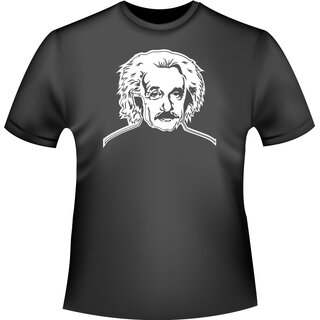 Albert Einstein (V2) T-Shirt/Kapuzenpullover (Hoodie)