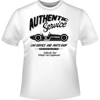 Authentic Retro Car Vintage T-Shirt/Kapuzenpullover (Hoodie)