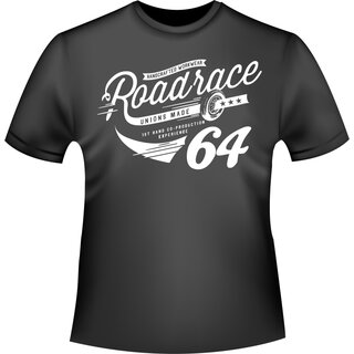 Roadrace 64 Vintage / Retro T-Shirt/Kapuzenpullover (Hoodie)