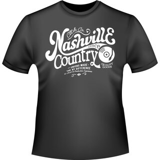 Nashville Country T-Shirt/Kapuzenpullover (Hoodie)