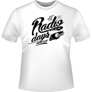 Radio Days Vintage T-Shirt/Kapuzenpullover (Hoodie)