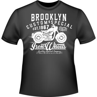 Brooklyn Custom Motorbike Vintage T-Shirt/Kapuzenpullover (Hoodie)