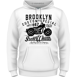 Brooklyn Custom Motorbike Vintage T-Shirt/Kapuzenpullover (Hoodie)