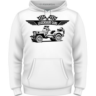 Willys Jeep  T-Shirt / Kapuzenpullover (Hoodie)
