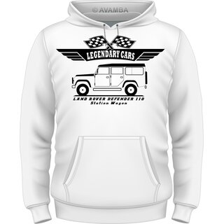Land Rover Defender 110 Station Wagon  T-Shirt / Kapuzenpullover (Hoodie)