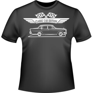 Mercedes  W111 Limousine Seite  (1961 - 1971) T-Shirt/Kapuzenpullover (Hoodie)