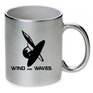 Windsurfing Wind and waves / Keramikbecher m. Aufdruck
