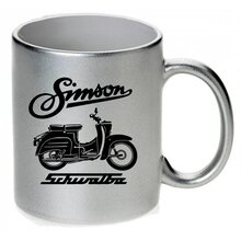 Simson Schwalbe / Keramikbecher m. Aufdruck
