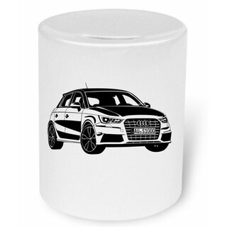 Audi S1 (X8)  (2014 -  )  Moneybox / Spardose mit Aufdruck