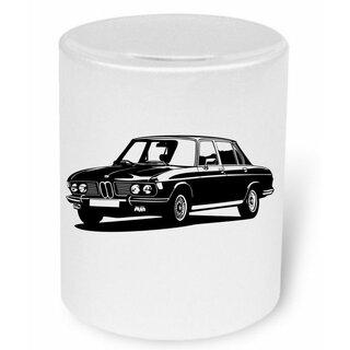 BMW  E3 2500 2800 3.0 (1968-1977)  Moneybox / Spardose mit Aufdruck