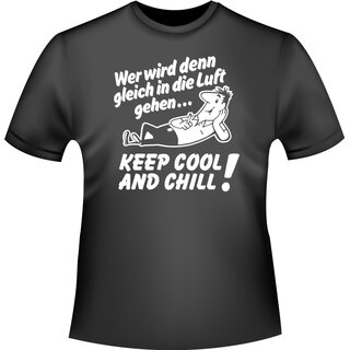 HB Männchen Wer wird denn gleich in die Luft gehen - KEEP COOL T-Shirt/Kapuzenpullover (Hoodie)