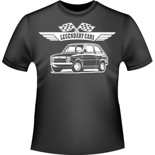 Fiat 126  (1972-1987)  T-Shirt / Kapuzenpullover (Hoodie)