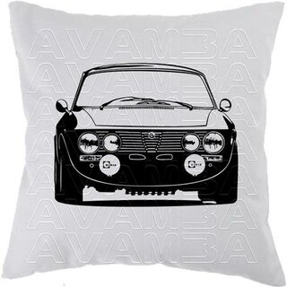 Alfa Romeo 2000 GT Veloce (1971 - 1976) Car-Art-Kissen / Car-Art-Pillow